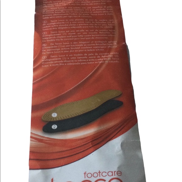 Lucy’s Foot Care Tacco Leather Insoles Womens Size 9 - Picture 2 of 5